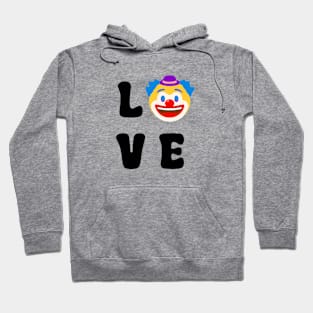 Love Clown Black Hoodie